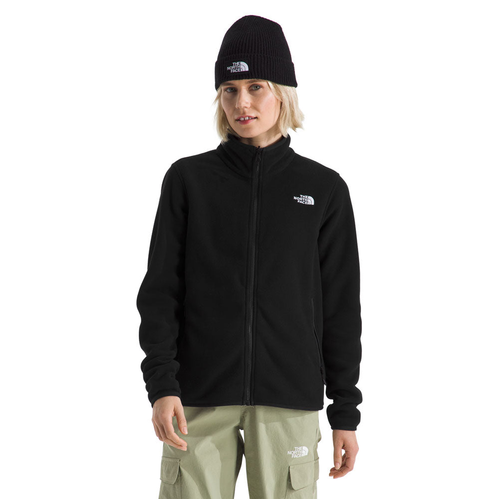 The North Face Womens Glacier Fleece Jacket FW25 TNF Black