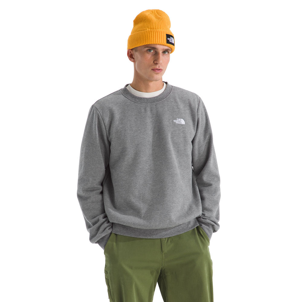 The North Face Mens Evolution Simple Dome Crew TNF Mid Grey Heather
