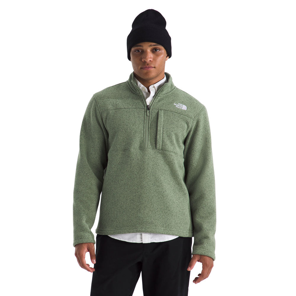 The North Face Mens Gordon Lyons 1/4 Zip Bark ist Heather / M