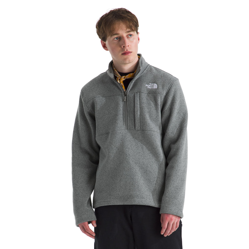 The North Face Mens Gordon Lyons 1/4 Zip TNF Medium Grey Heather
