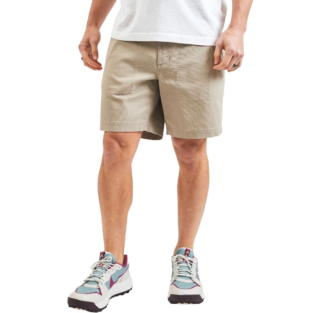 Howler Brothers Mens Clarksville Walk Shorts Putty