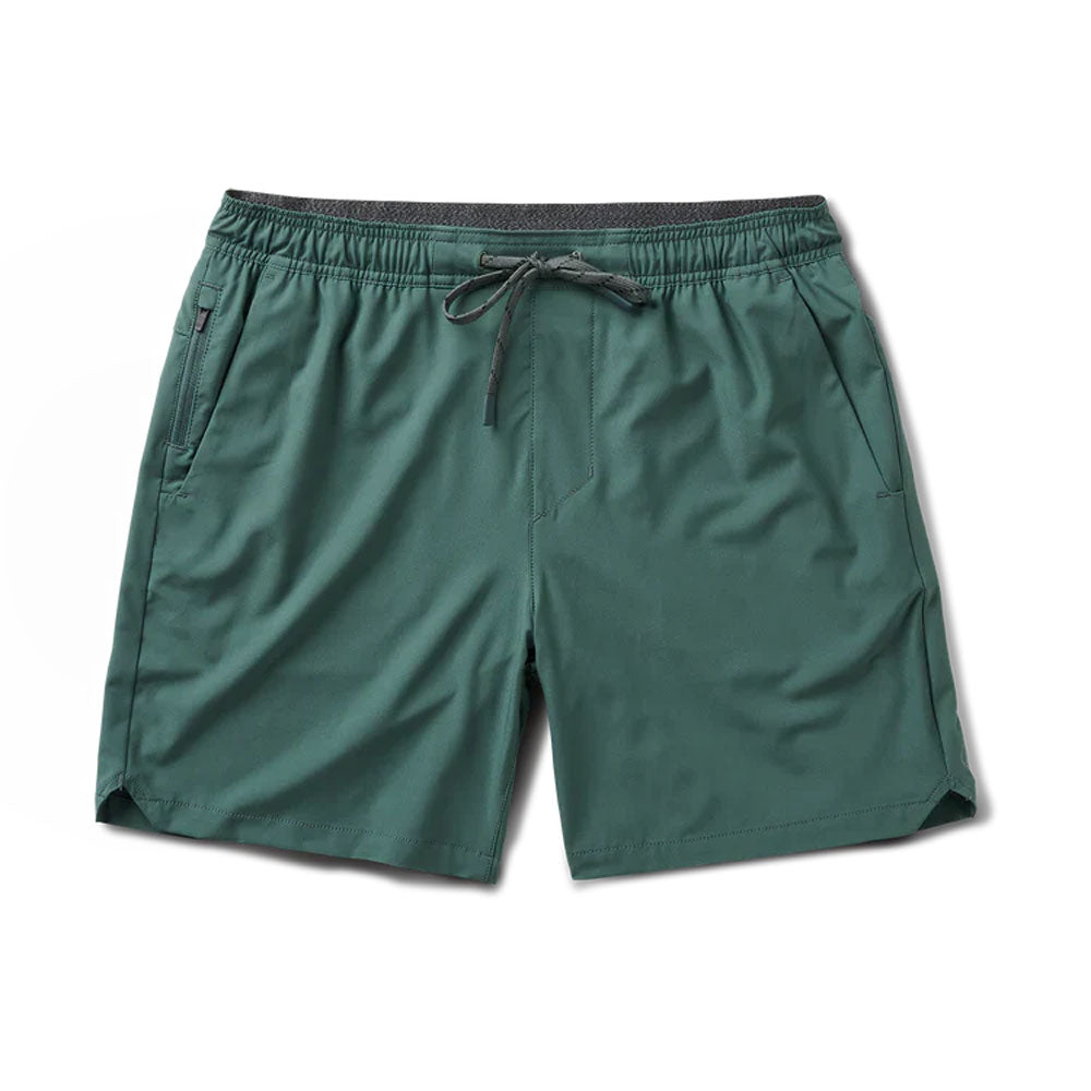 Roark Mens Serrano 7 Active Stretch Shorts Forest