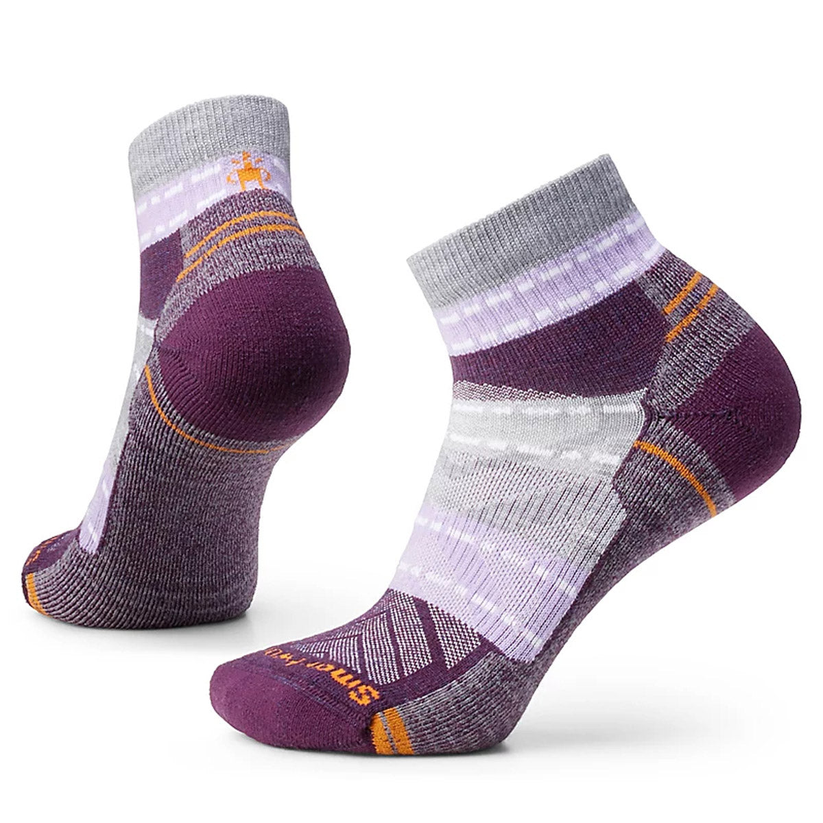 Smartwool Women&#39;s Hike Light Cushion Margarita Ankle Socks Ultra Violet