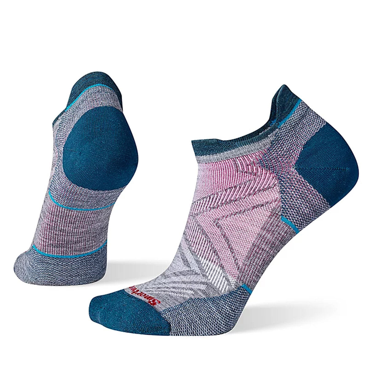 Smartwool Women's Run Zero Cushion Low Ankle Socks Medium Gray