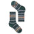 Smartwool Kids' Hike Light Cushion Striped Crew Socks Dark Sage