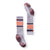 Smartwool Kids' Wintersport Full Cushion Stripe Over The Calf Socks Purple Eclipse Heather