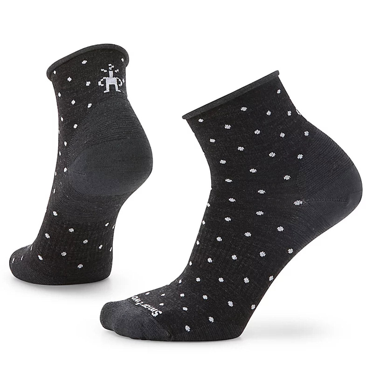 Smartwool Women&#39;s Everyday Classic Dot Ankle Socks Charcoal