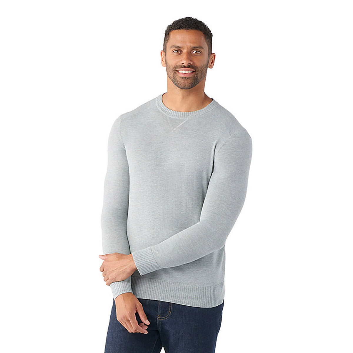 Smartwool Men's Sparwood Crew Sweater ight Gray Heather / L