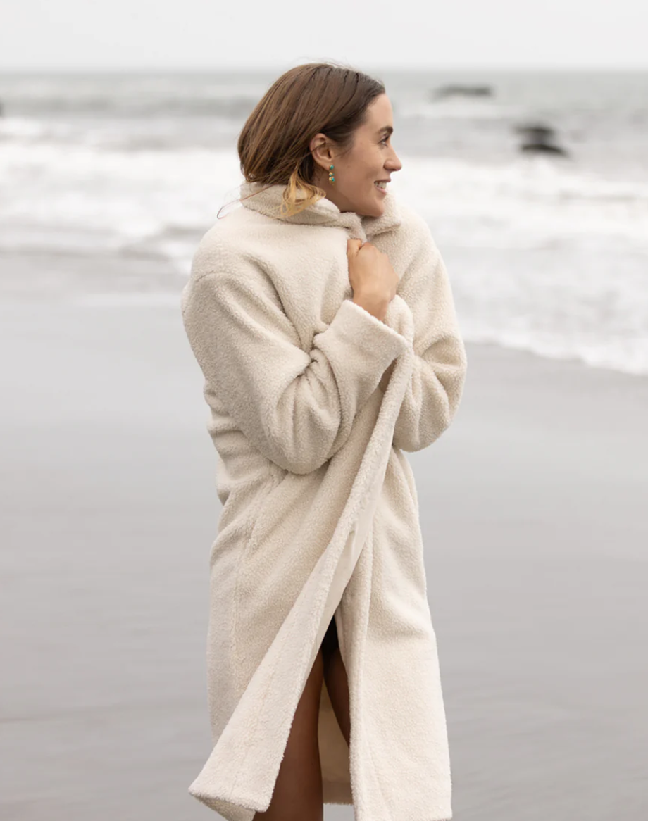 Carve Designs Womens Sutton Boucle Jacket 280 Birch