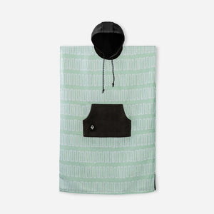 Nomadix Changing Poncho Switchback Seafoam Green