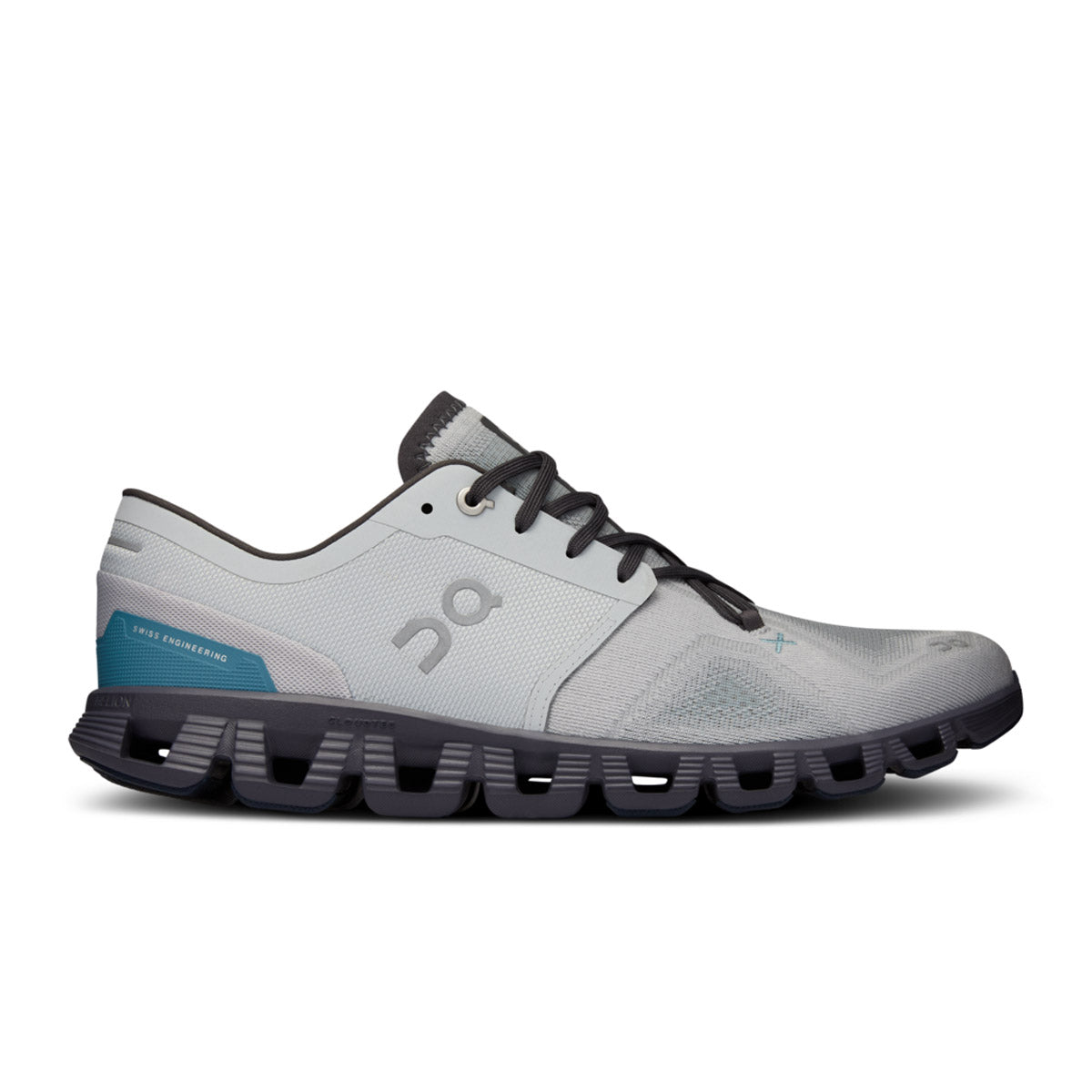 On Running Men&#39;s Cloud X 3 Glacier | Iron