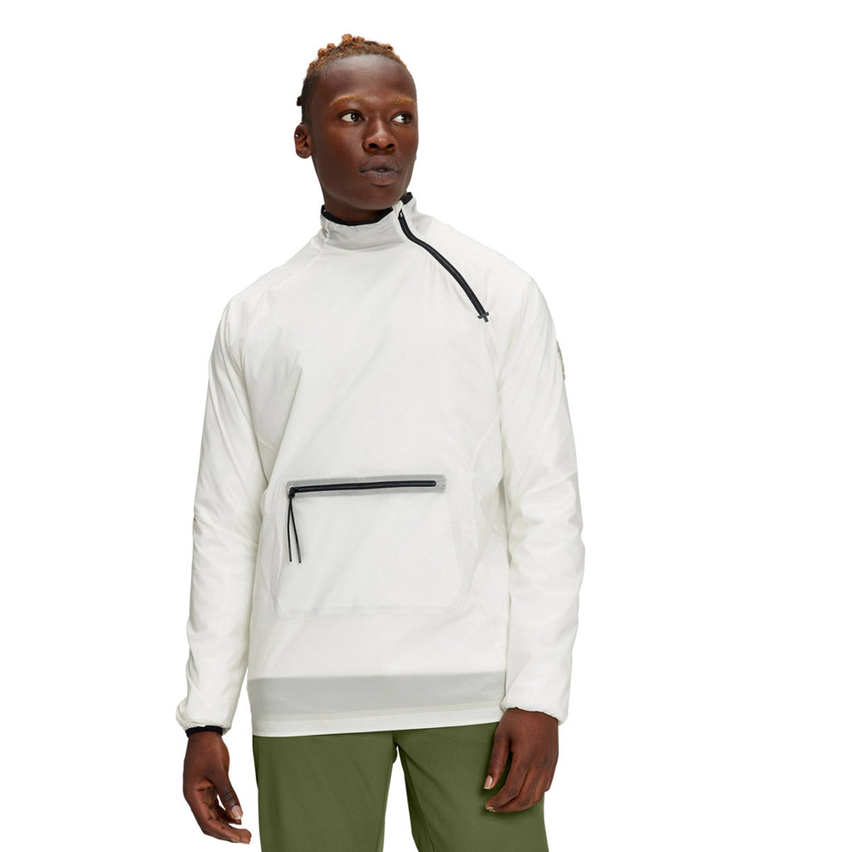On Running Men&#39;s Active Jacket 1 Undyed White