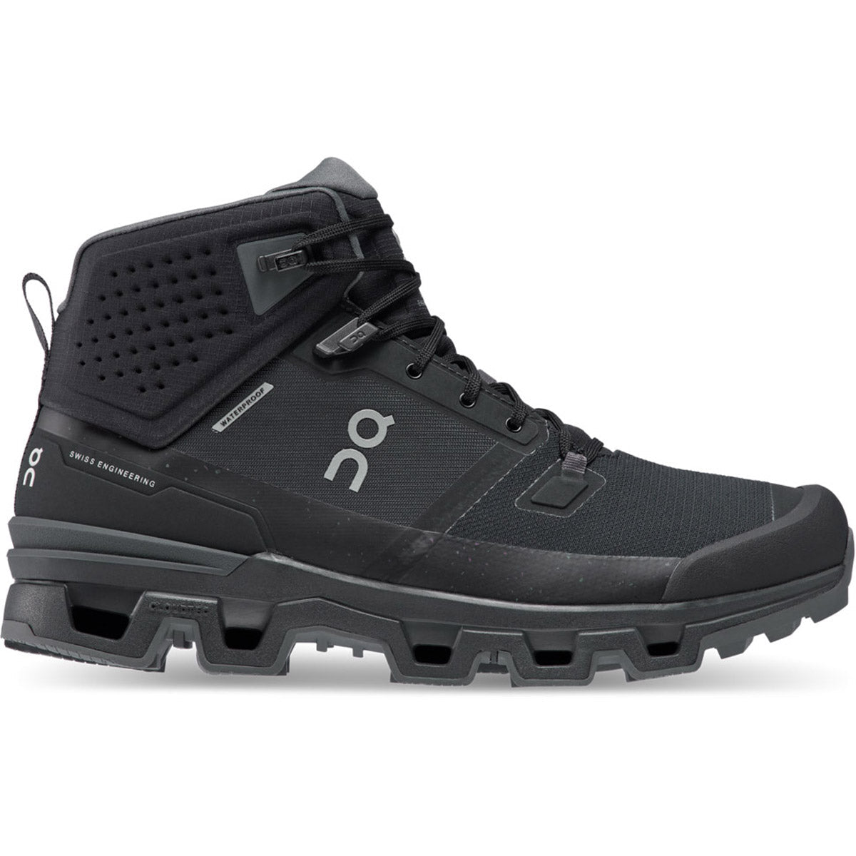 On Running Men&#39;s Cloudrock 2 Waterproof Black | Eclipse