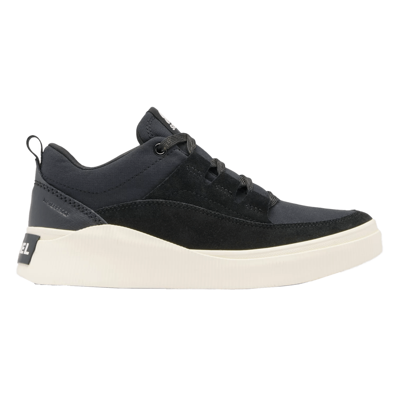 Sorel Womens Out N About IV Low Sneaker Waterproof 010 Black/Gum 2