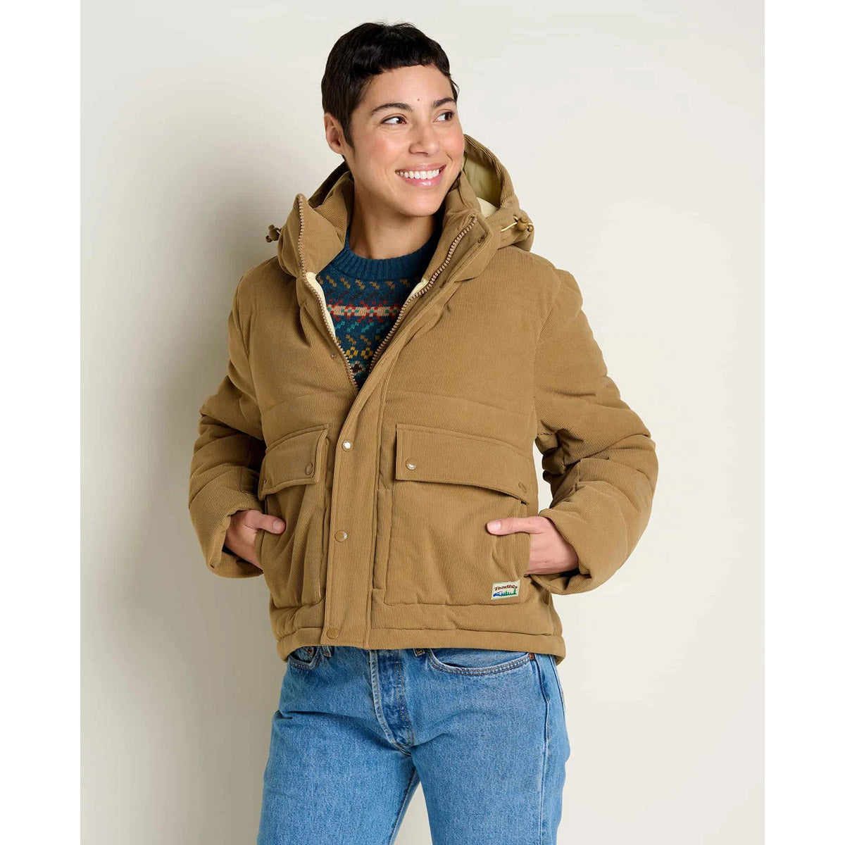 Toad&Co. Women's Spruce Wood Jacket Honey Brown Cord