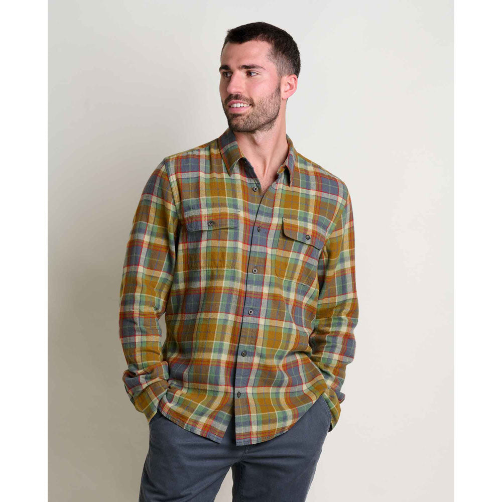 Toad&amp;Co. Mens Creekwater Flannel Coyote