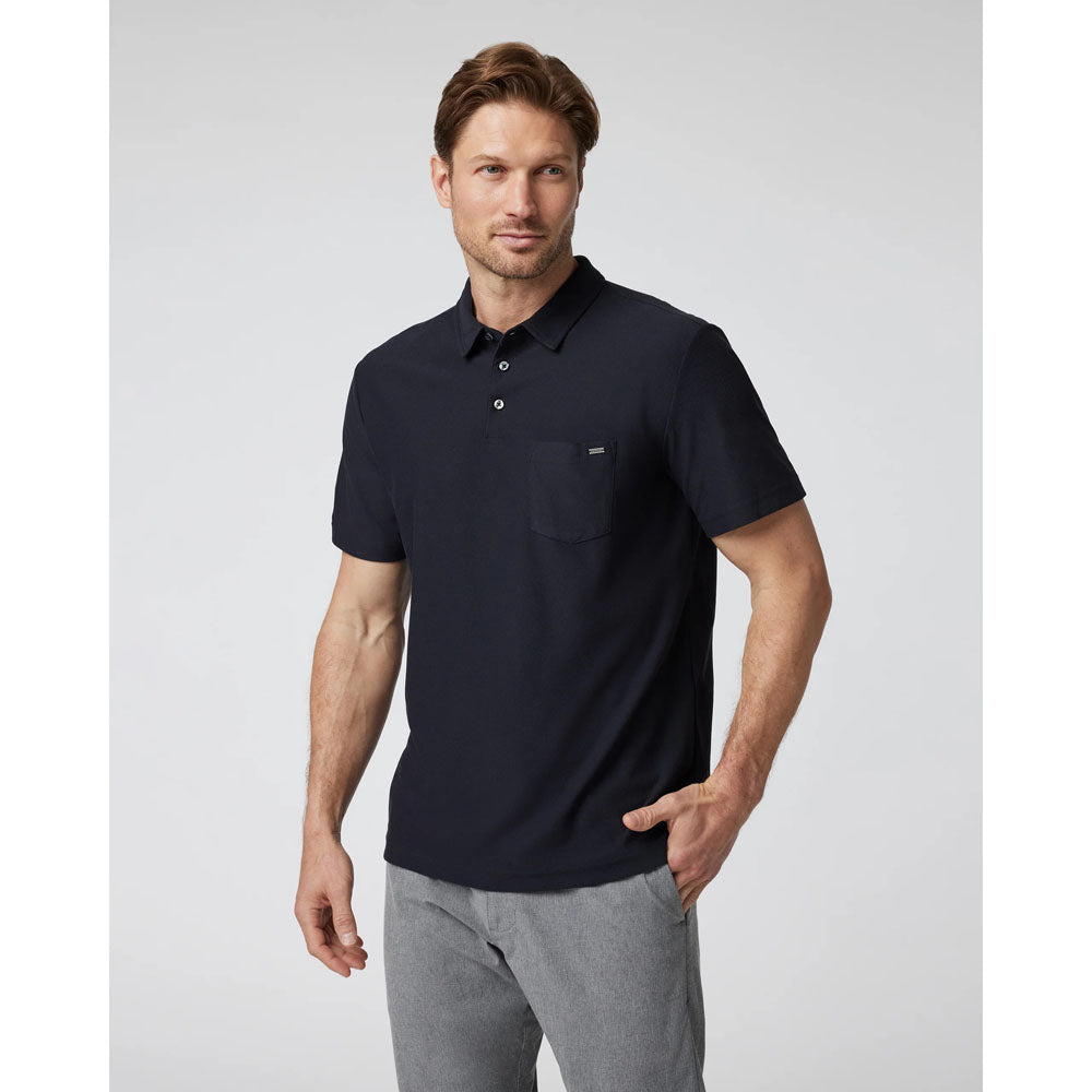 Vuori Mens Ace Polo Black