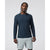 Vuori Mens L/s Strato Tech Tee Navy Heather