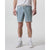 Vuori Mens Banks Short Dusty Blue Slub Stripe