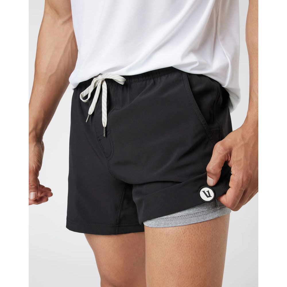 Vuori Mens Kore Short 5 Black