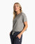Vuori W Energy Tee HSG Sea Glass Heather