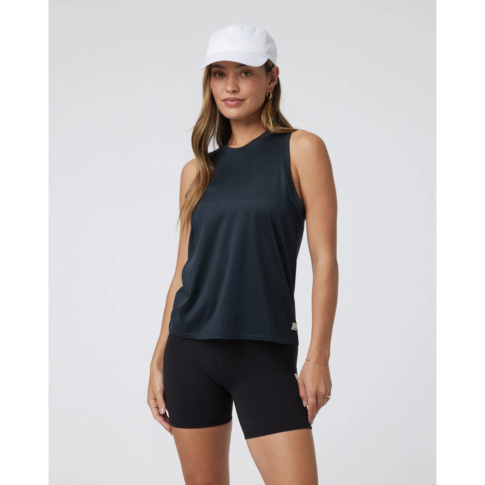 Vuori W Energy Top Long Black Heather