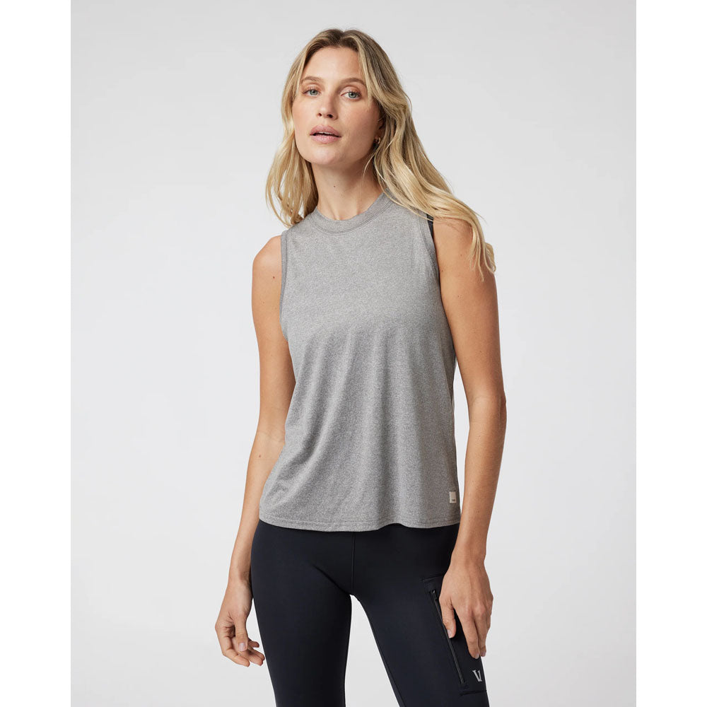 Vuori W Energy Top Long Heather Grey