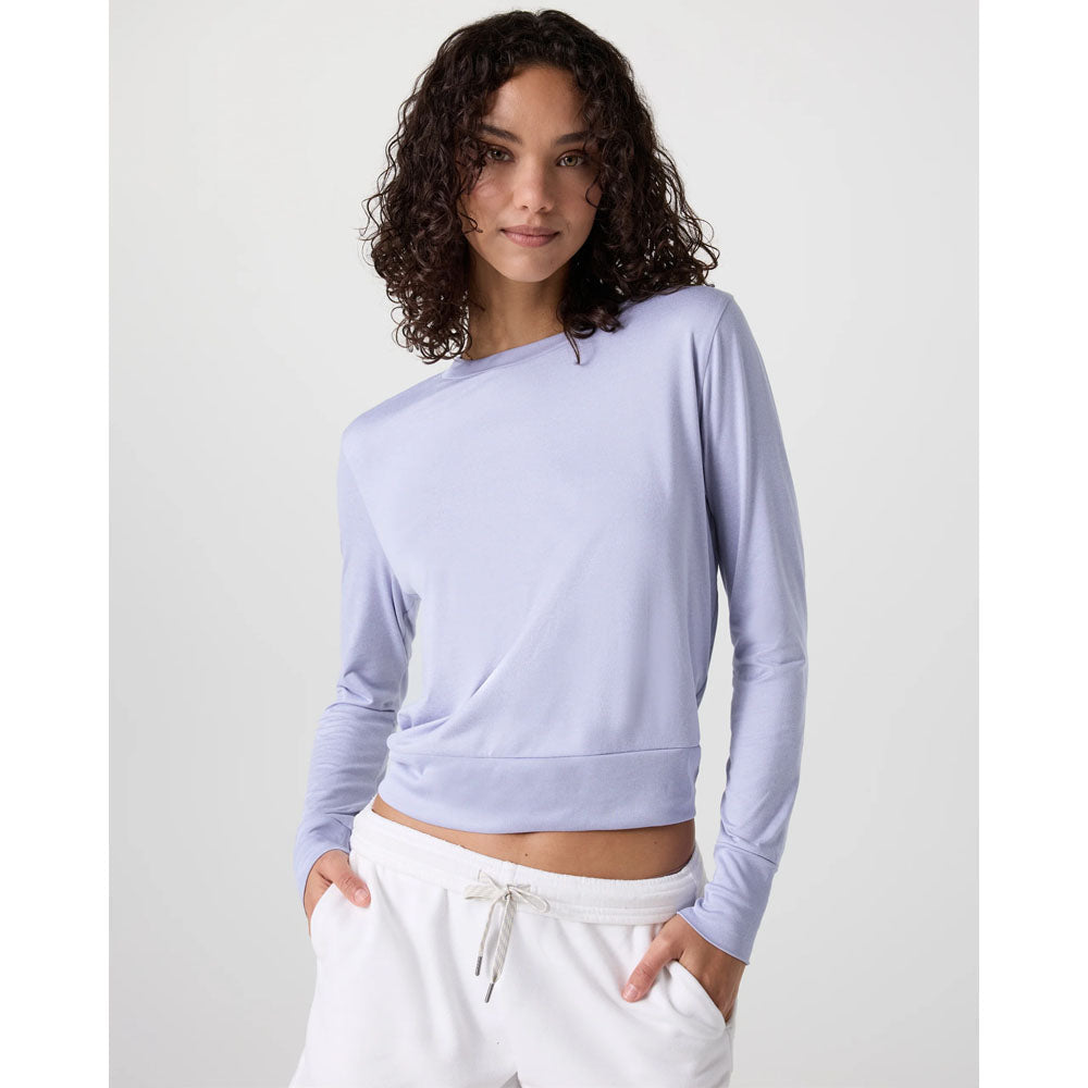 Vuori Womens Daydream Crew Lavender Mist Heather