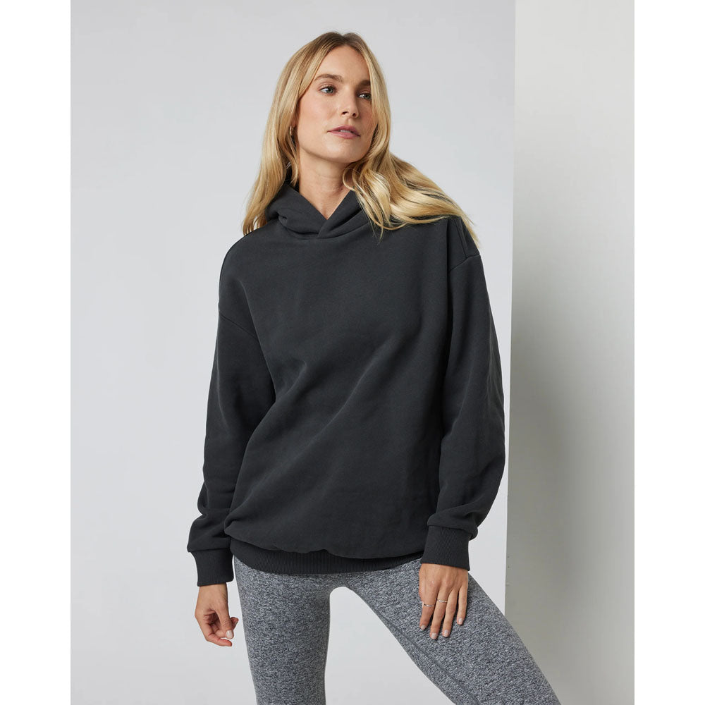 Vuori W Restore Oversized Hoodie Washed Black