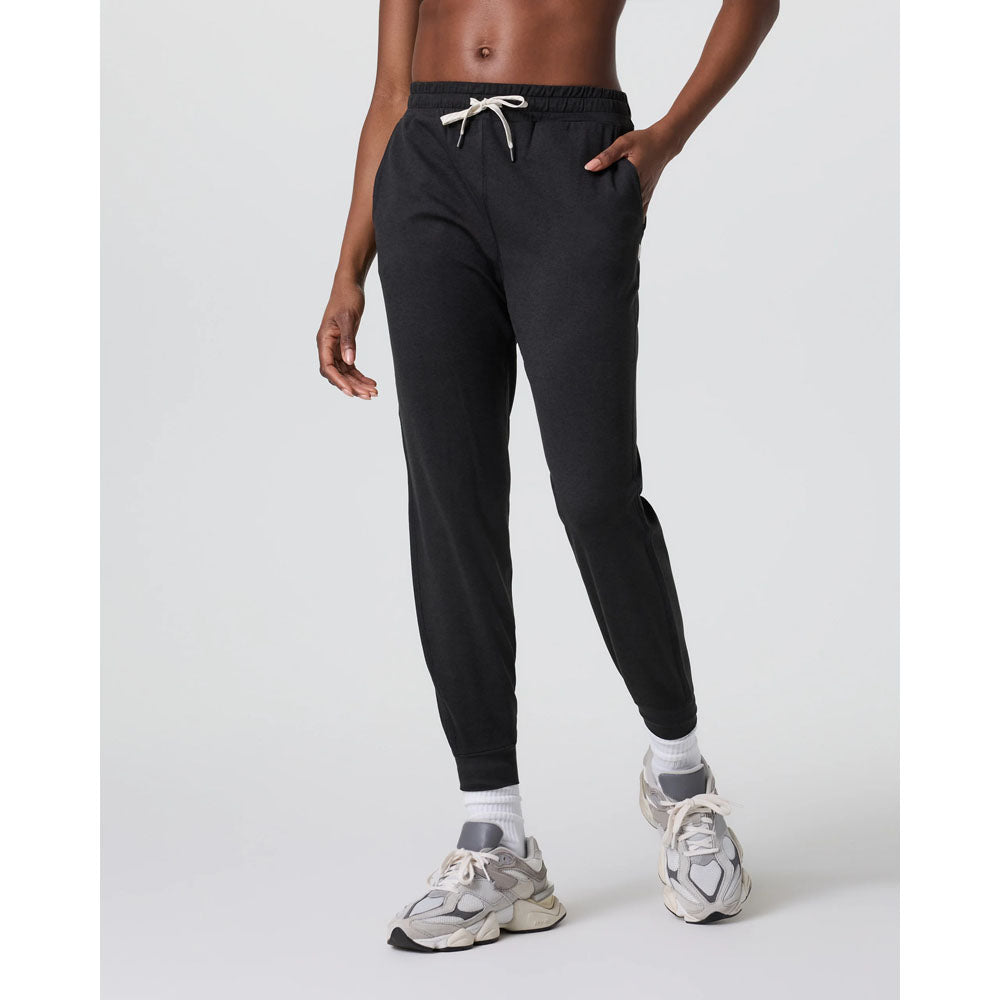 Vuori W Performance Jogger - Long Black Heather