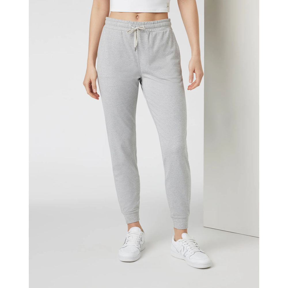 Vuori W Performance Jogger - Long Pale Grey Heather