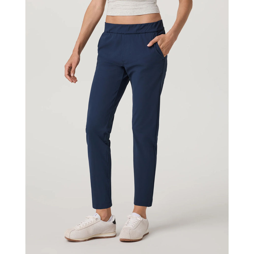 Vuori Womens Miles Ankle Pant Blue Coast