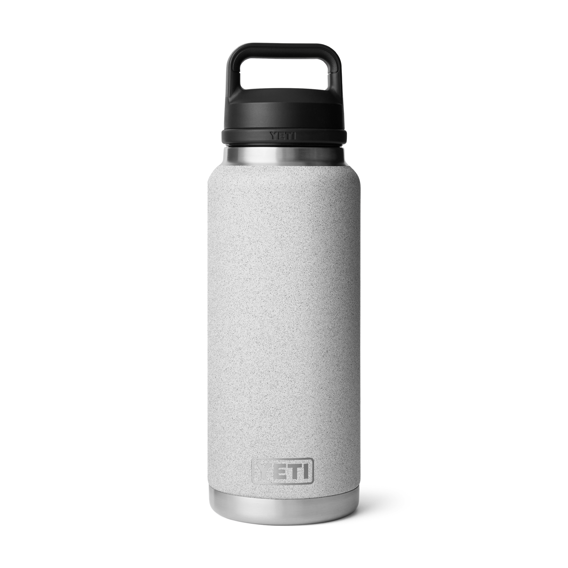 Yeti Rambler 36 oz Bottle with Chug Cap Grey Stone