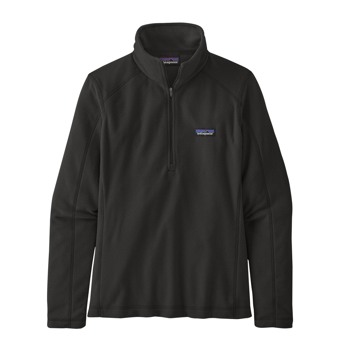 Patagonia Women's Micro D 1/4 Zip Fleece Black