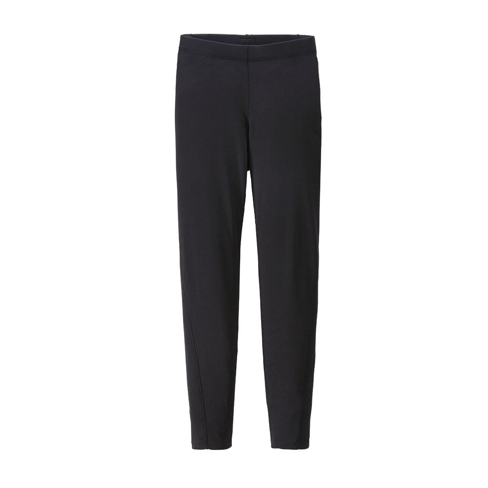 Patagonia Kids Capilene Midweight Bottoms Black