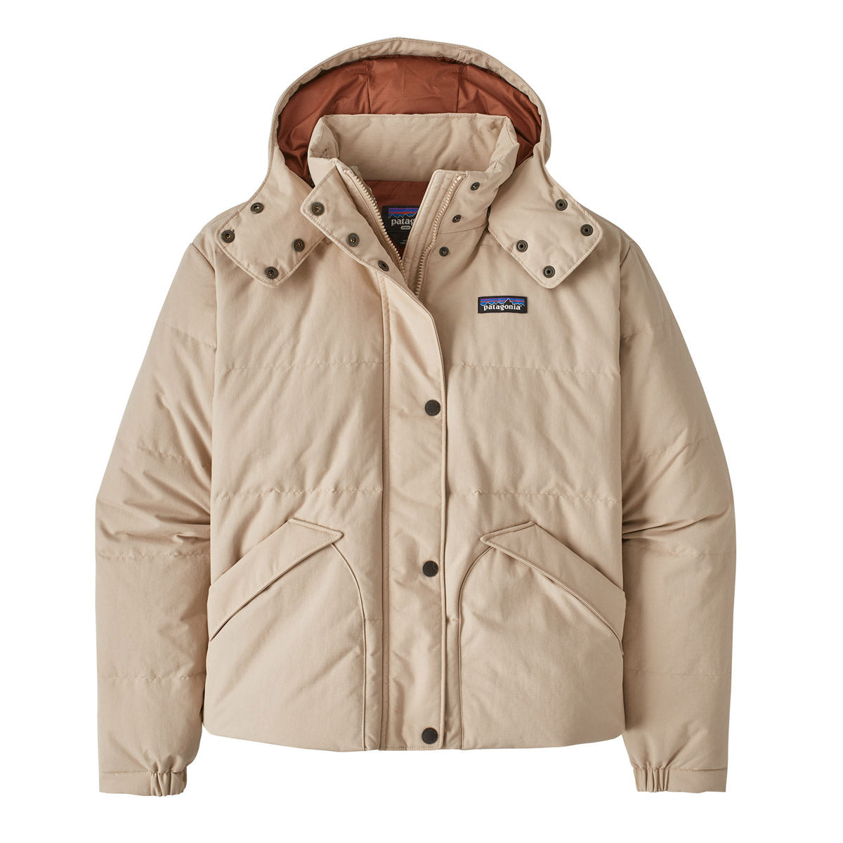 Patagonia Women&#39;s Downdrift Jacket Oar Tan