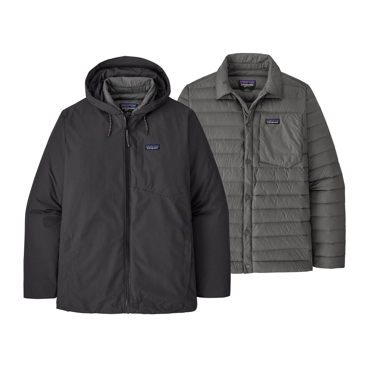 Patagonia Men&#39;s Downdrift 3-in-1 Jacket Ink Black