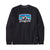 Patagonia Men's Fitz Roy Horizons Uprisal Crew Sweatshirt Black