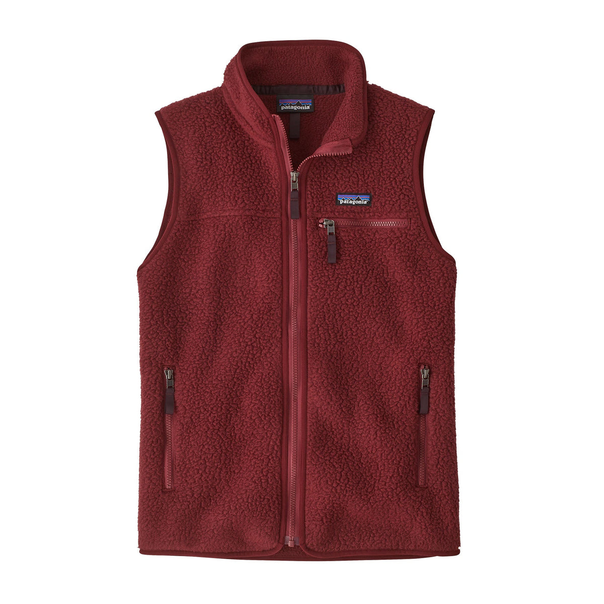 Patagonia Women&#39;s Retro Pile Vest Carmine Red