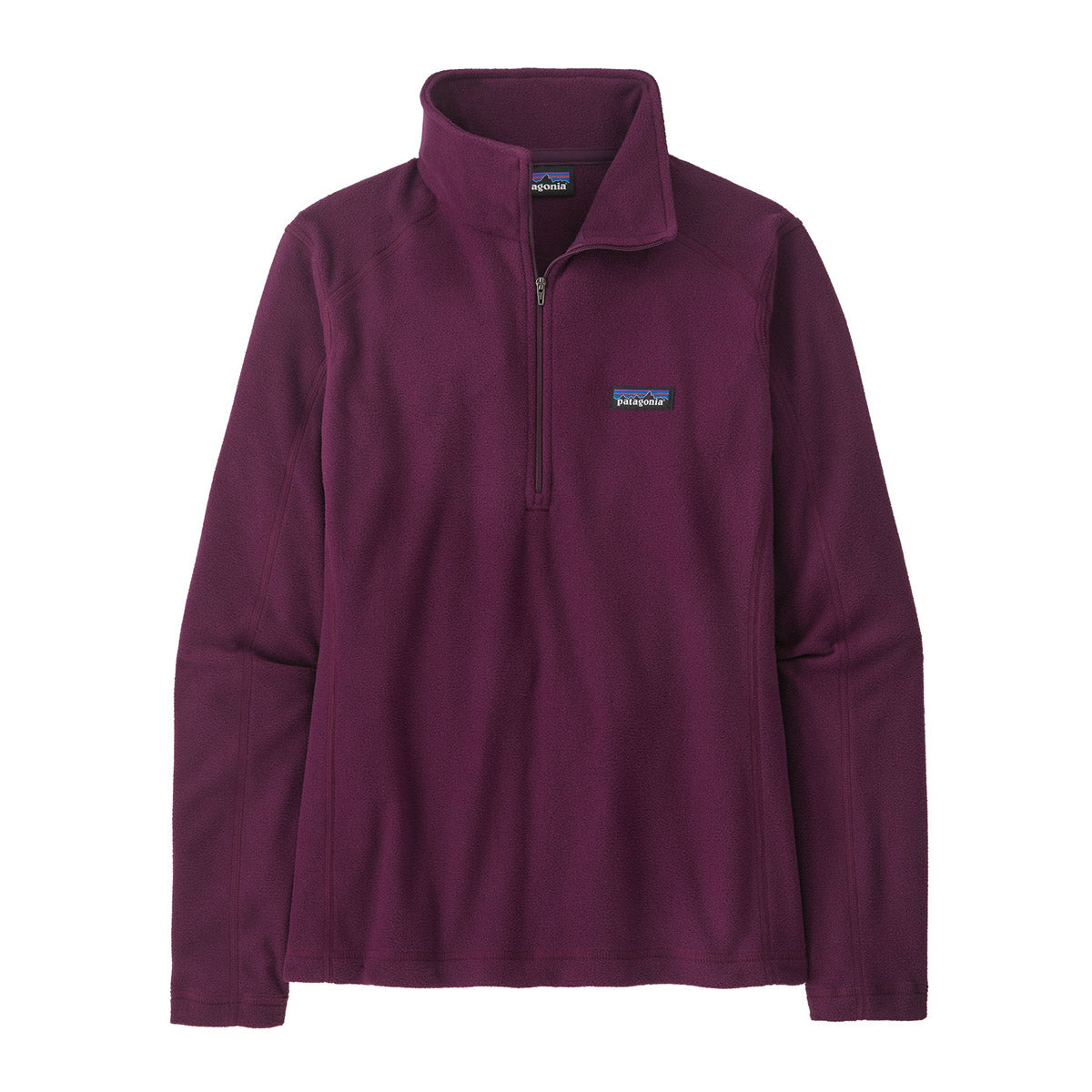 Patagonia Women&#39;s Micro D 1/4 Zip Fleece Night Plum