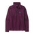 Patagonia Women's Micro D 1/4 Zip Fleece Night Plum