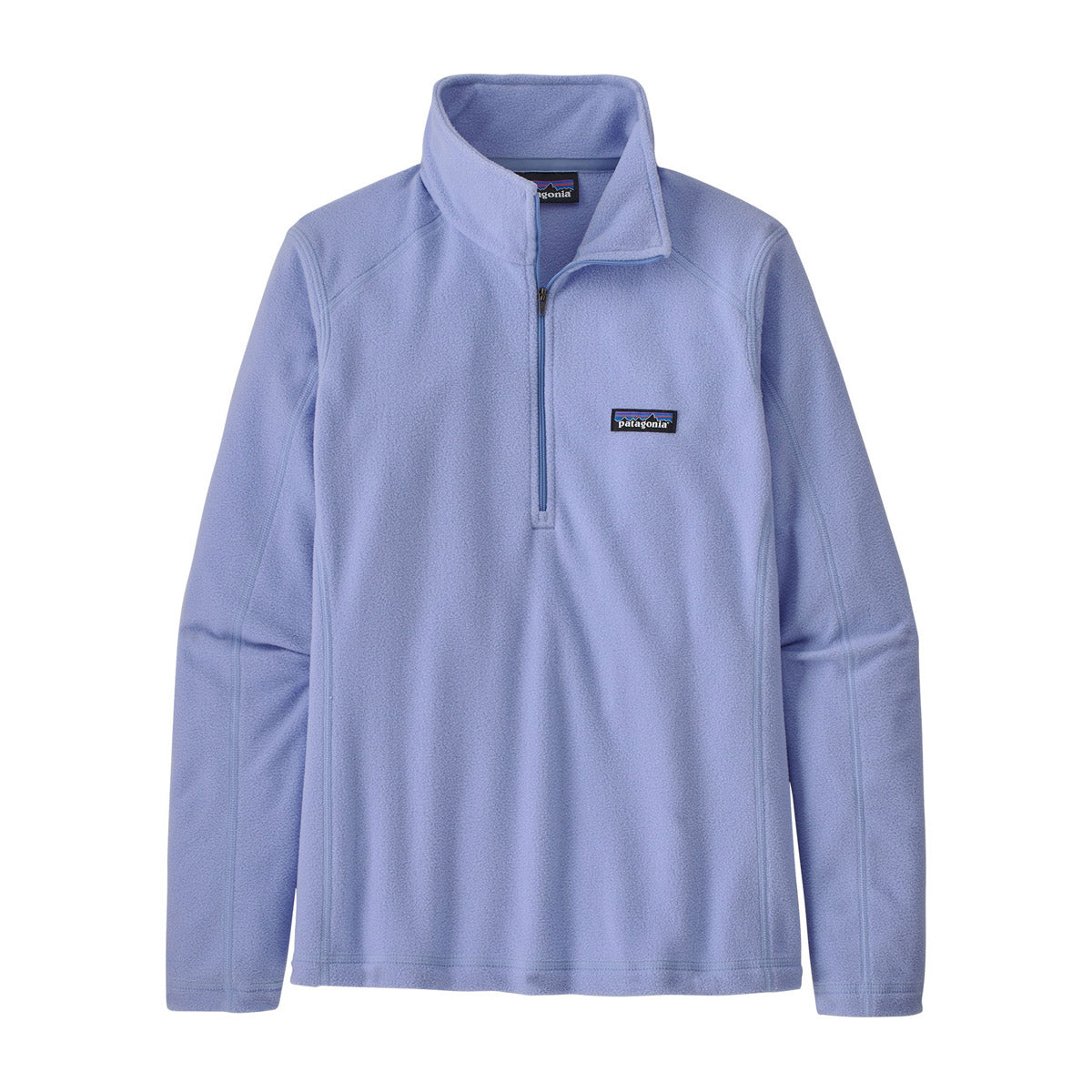 Patagonia Women&#39;s Micro D 1/4 Zip Fleece Pale Periwinkle