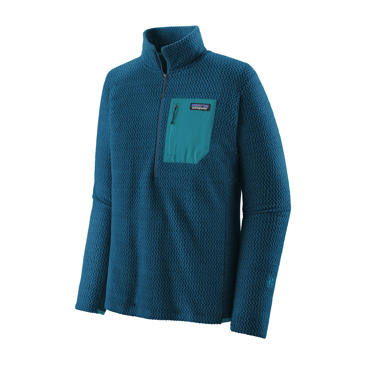 Patagonia Men's R1 Air Zip-Neck Lagom Blue