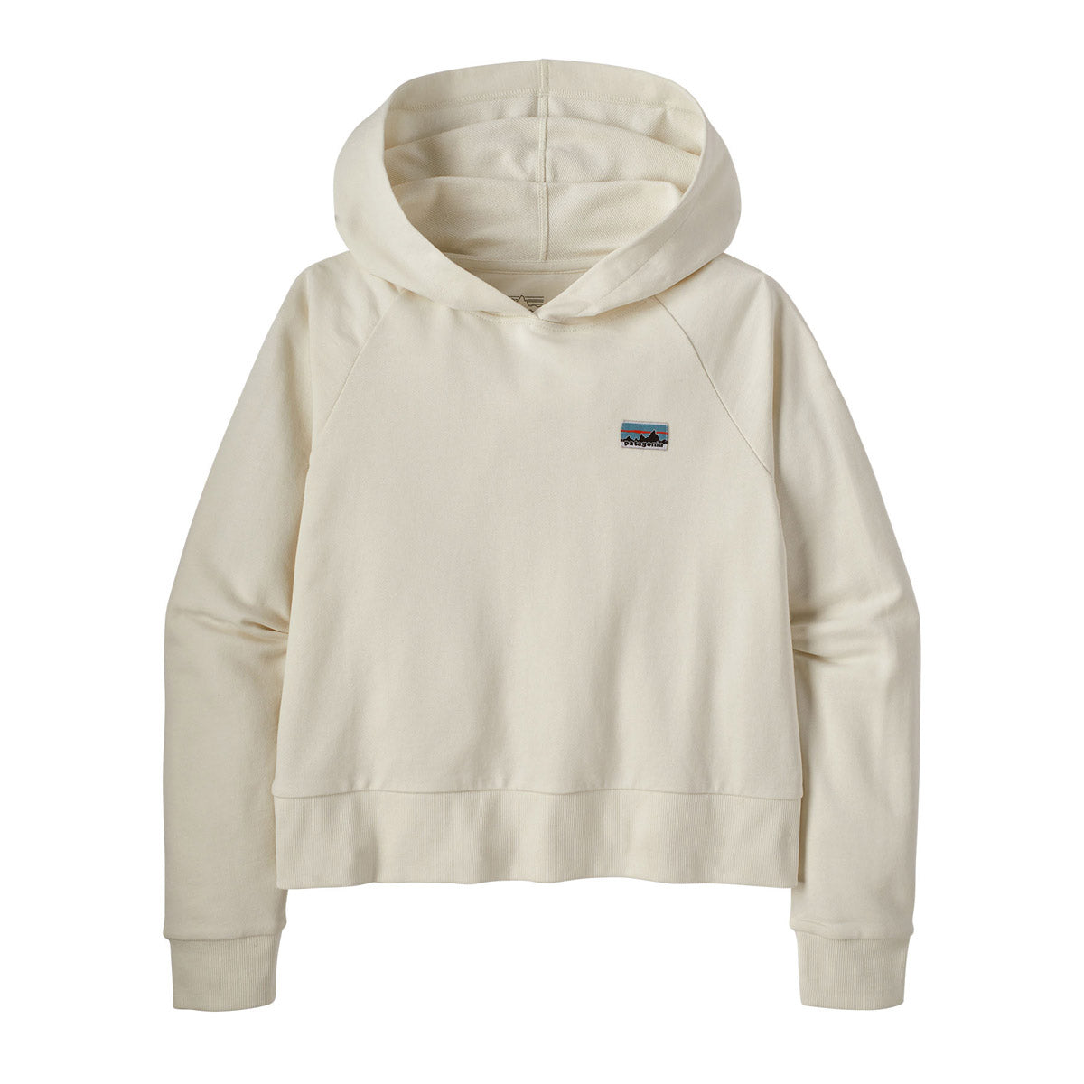 Patagonia Women&#39;s Regenerative Organic Certified Cotton Essential Hoody Wool White