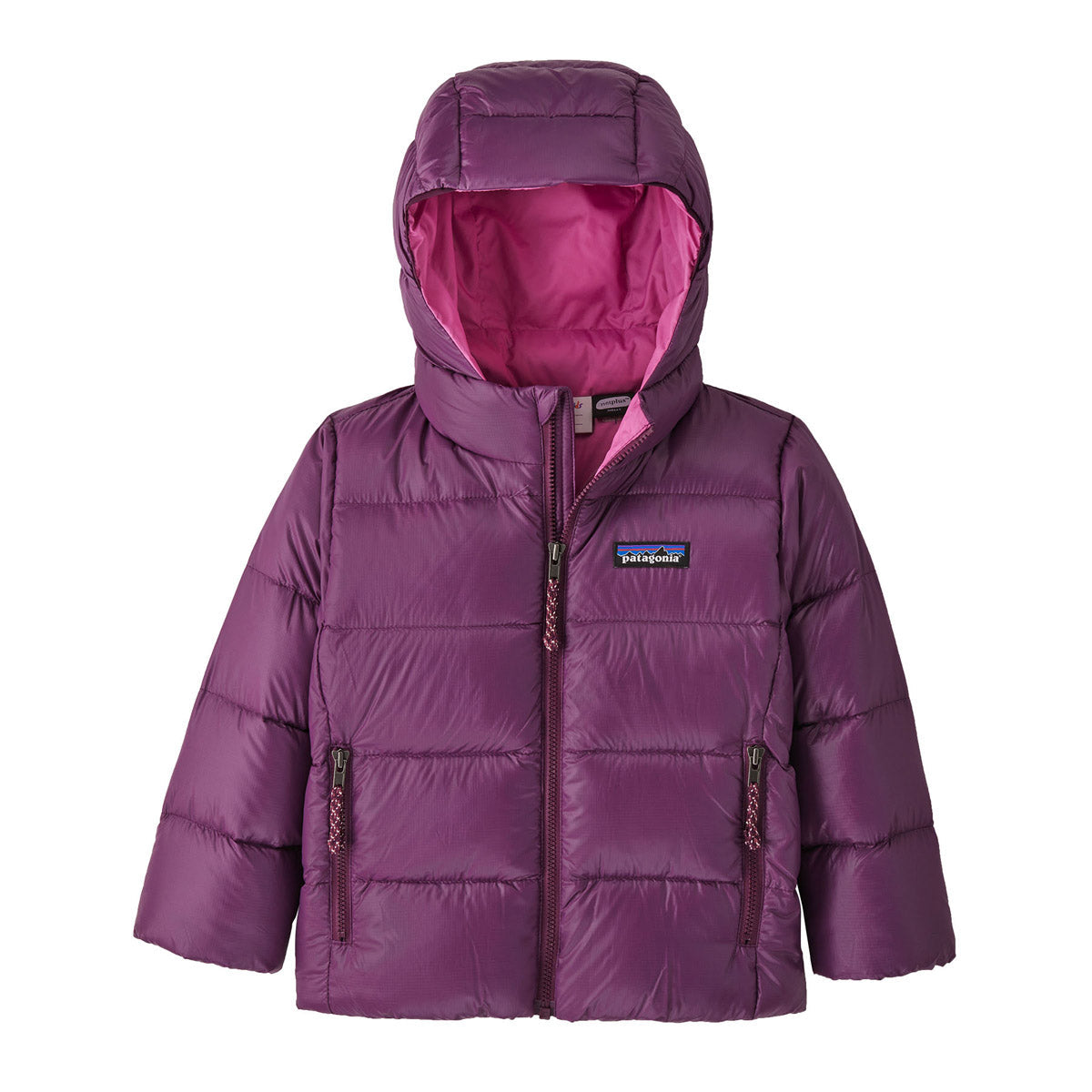 Patagonia Baby Hi-Loft Down Sweater Hoody Night Plum