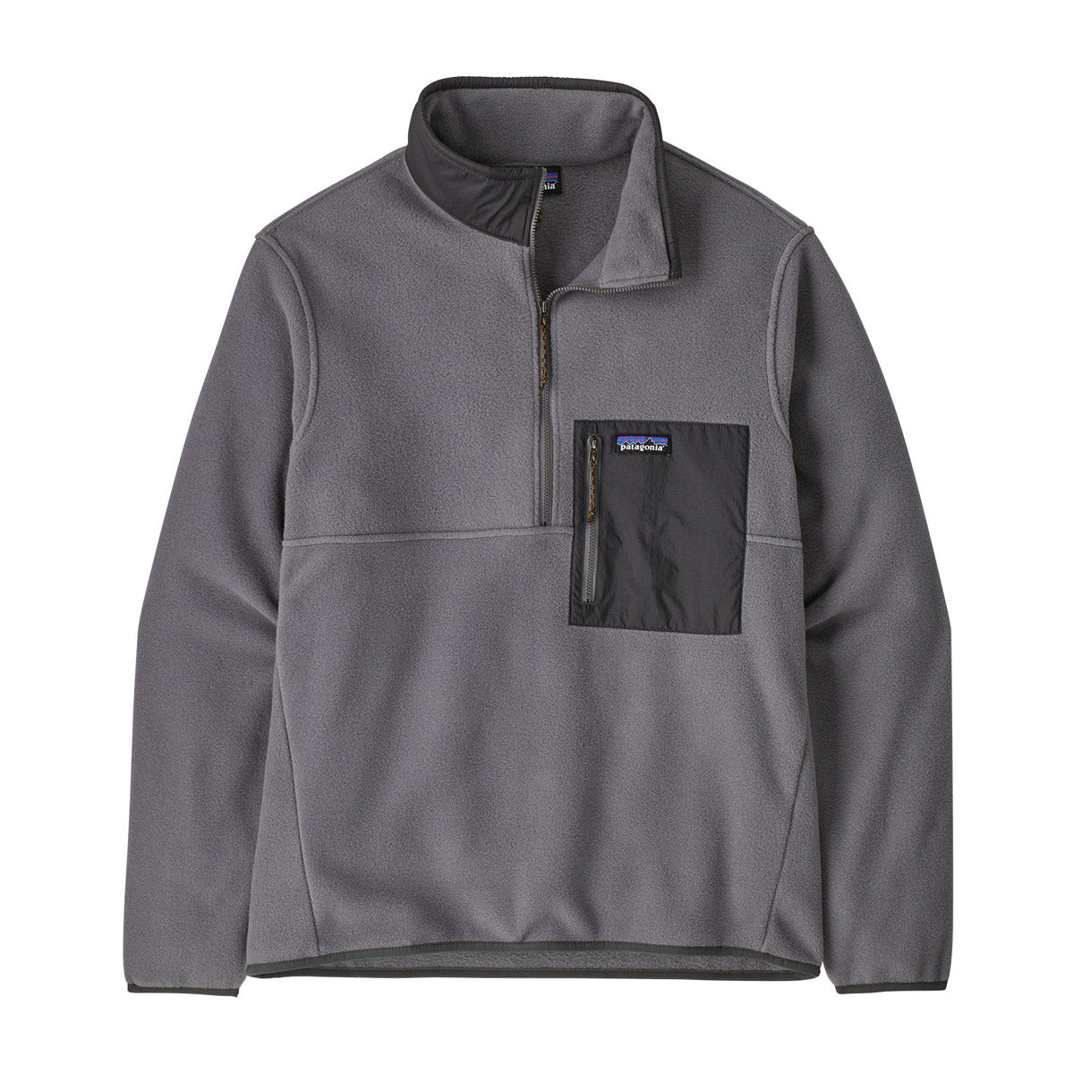 Patagonia Men&#39;s Microdini 1/2 Zip Pullover Noble Grey