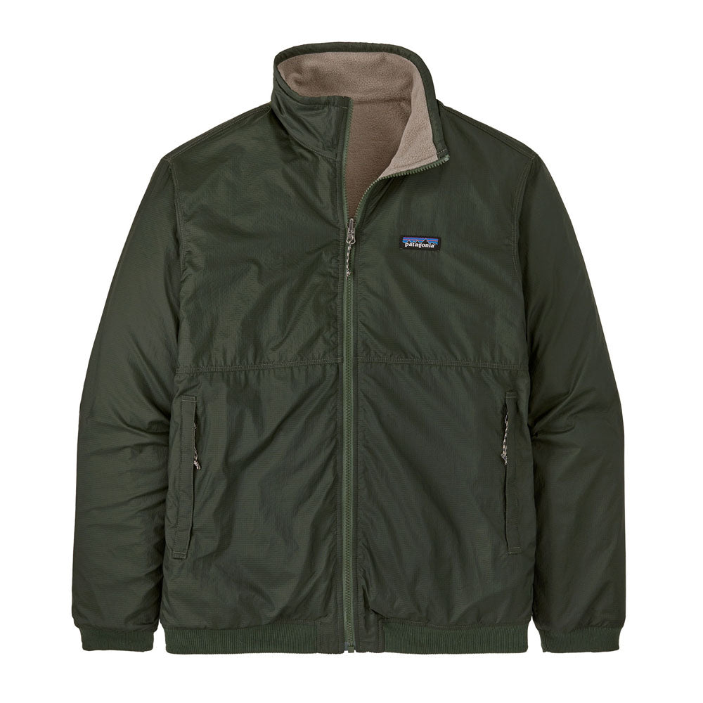 Patagonia Mens Reversible Shelled Microdini Jacket Torrey Pine Green