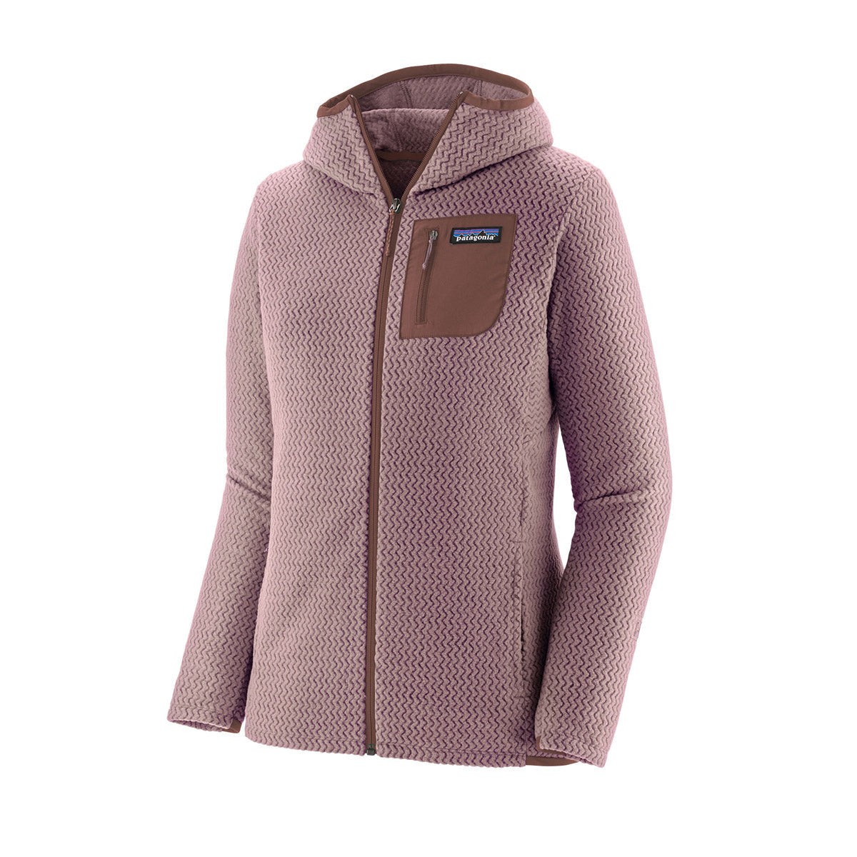 Patagonia Women&#39;s R1 Air Full-Zip Hoody tormy Mauve / S