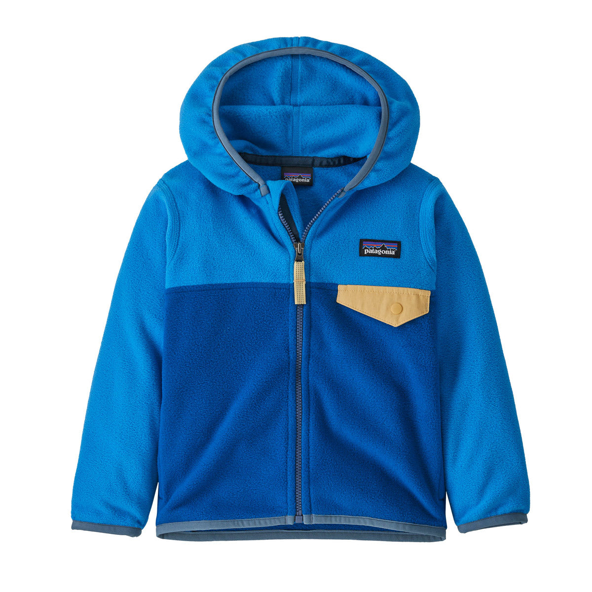 Patagonia Baby Micro D Snap-T Jacket Endless Blue w/Vessel Blue