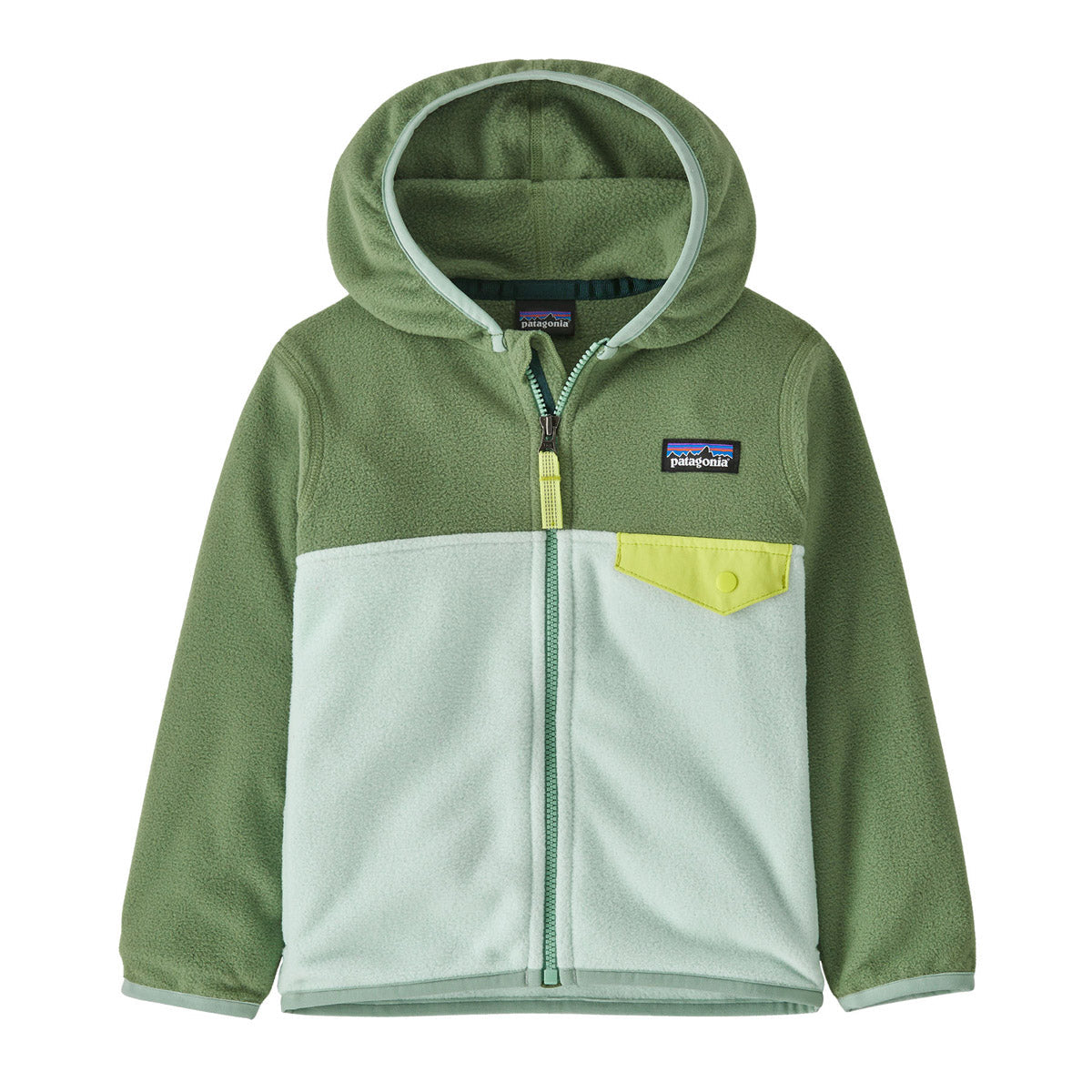 Patagonia Baby Micro D Snap-T Jacket Wispy Green